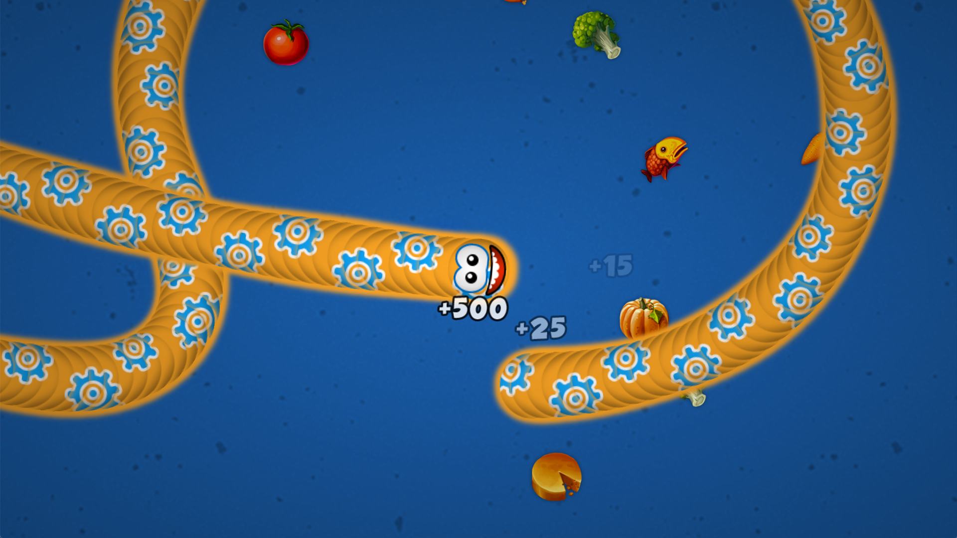 Worms Zone A Slithery Snake 🕹️ Play Now on GamePix